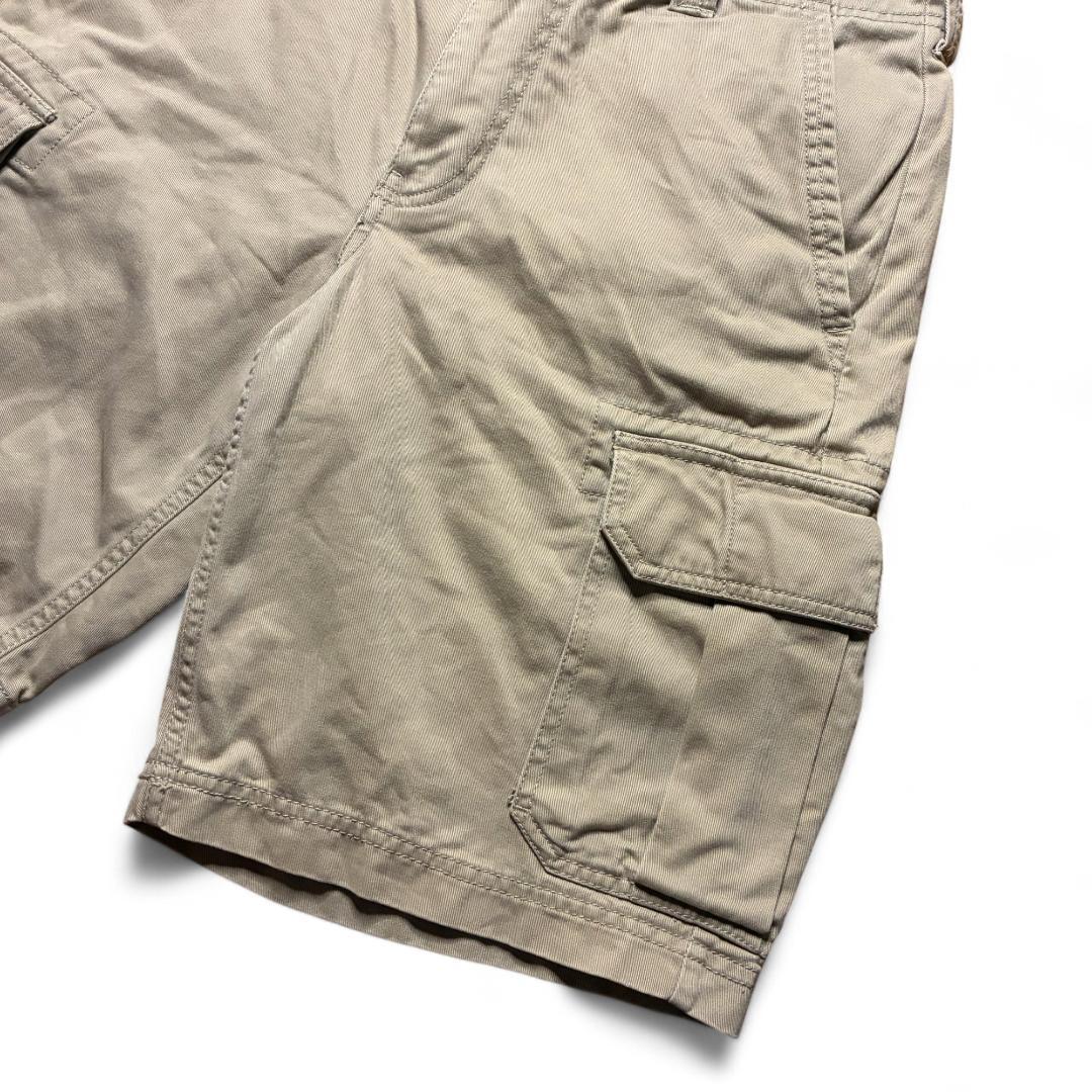 OLD GAP】00s カーゴショーツ ベージュ W28 ワイドシルエット