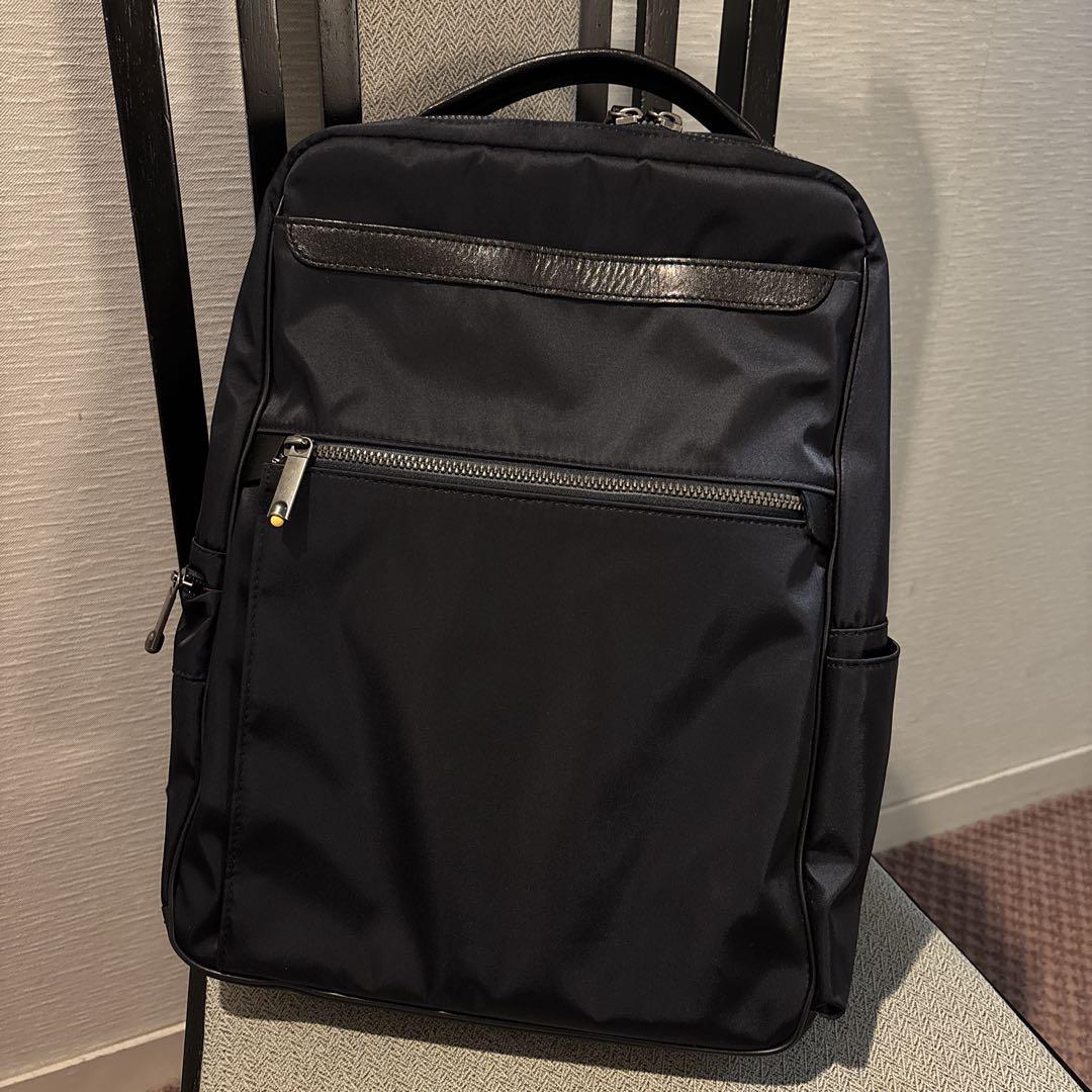 エース ジーン ディバイドリム ビジネスリュック 11L ナイロン 黒