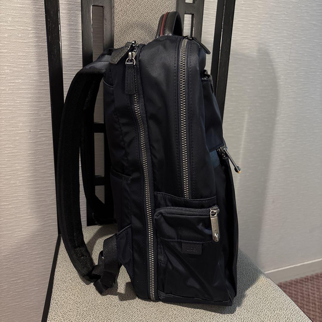 エース ジーン ディバイドリム ビジネスリュック 11L ナイロン 黒