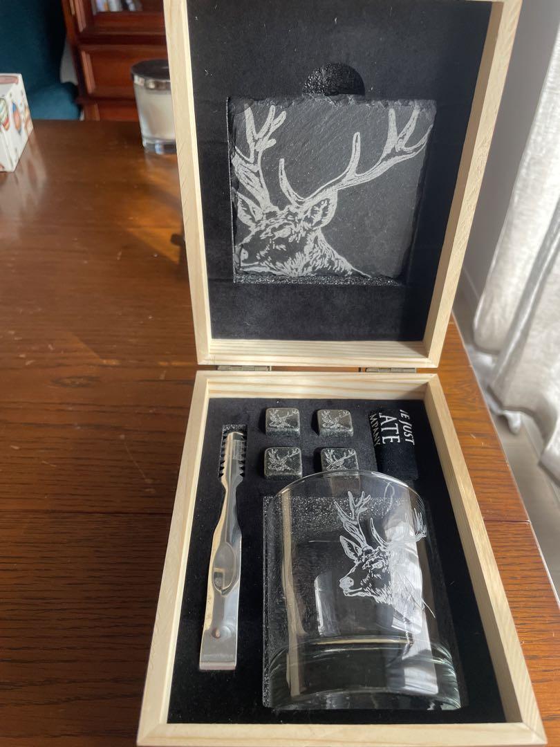 【新品】The Just Slate Company ウィスキーグラスセット