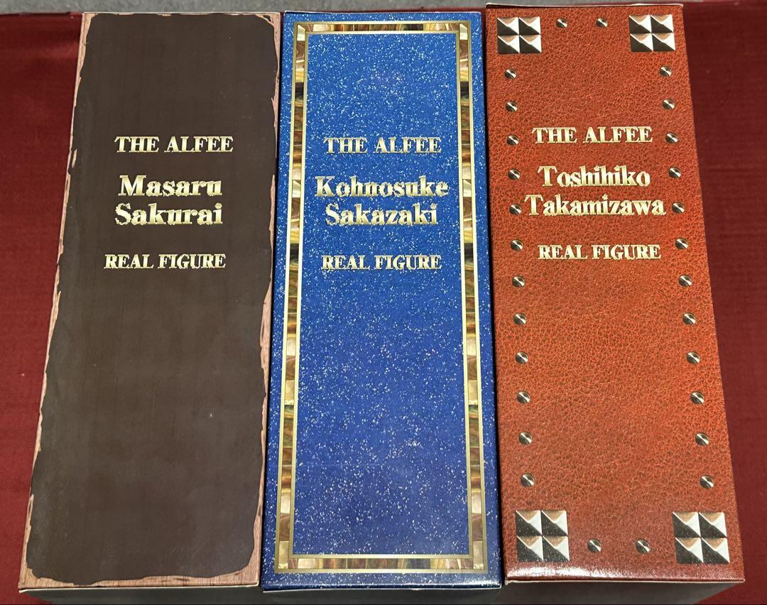 THE ALFEE REAL FIGURE 3体セット