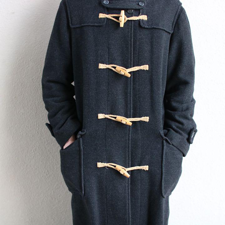 【vintage】ウールロング ダッフルコート