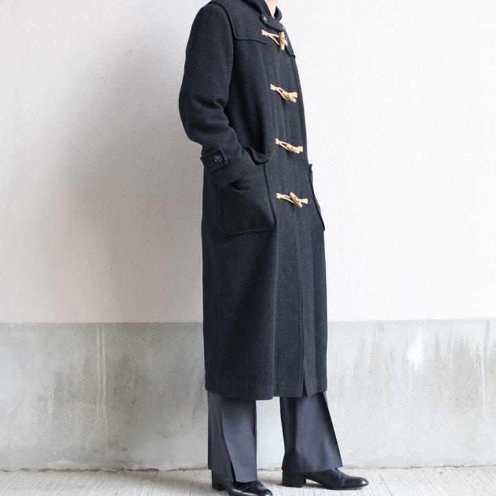 【vintage】ウールロング ダッフルコート