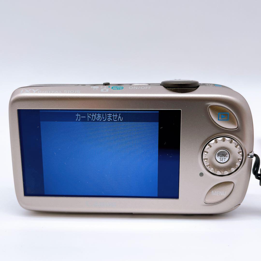 【完動品】canon キャノン　IXY510 IS デジカメ　コンデジ　ピンク