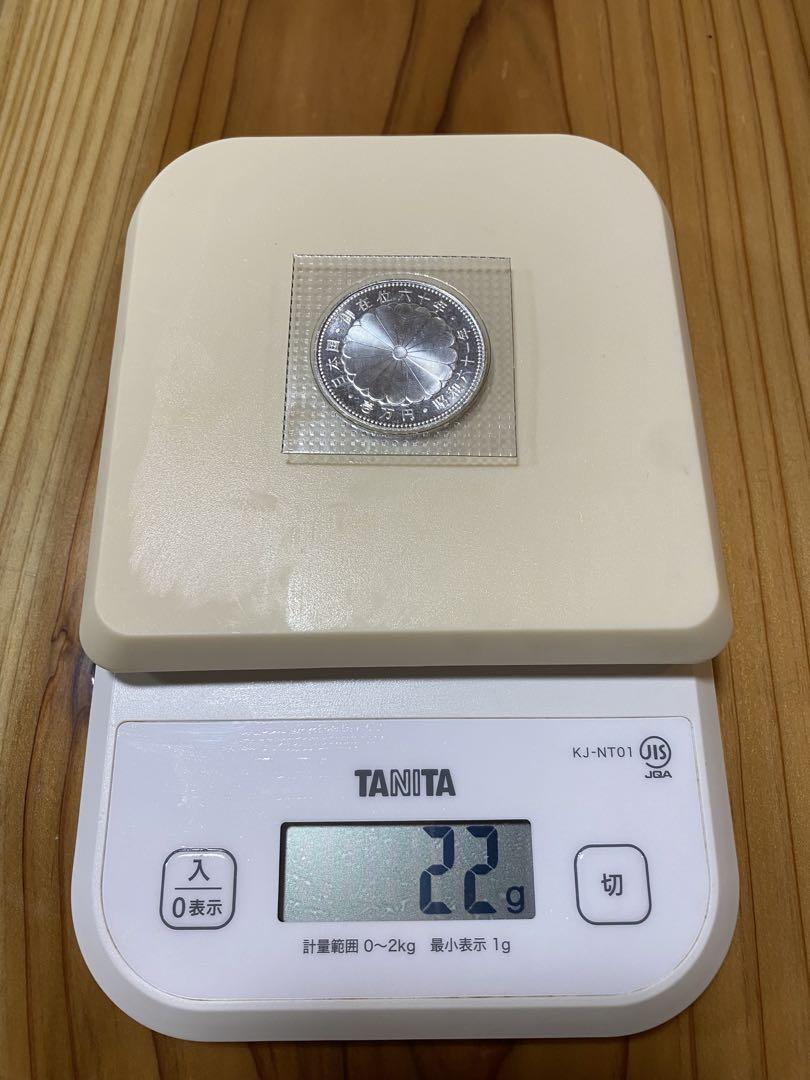 天皇陛下御在位60年記念硬貨 10万円金貨1万円銀貨セット