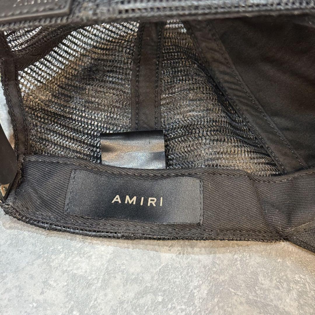 【国内正規】AMIRI MA TRUCKER HAT アミリ ブラック/ブラック