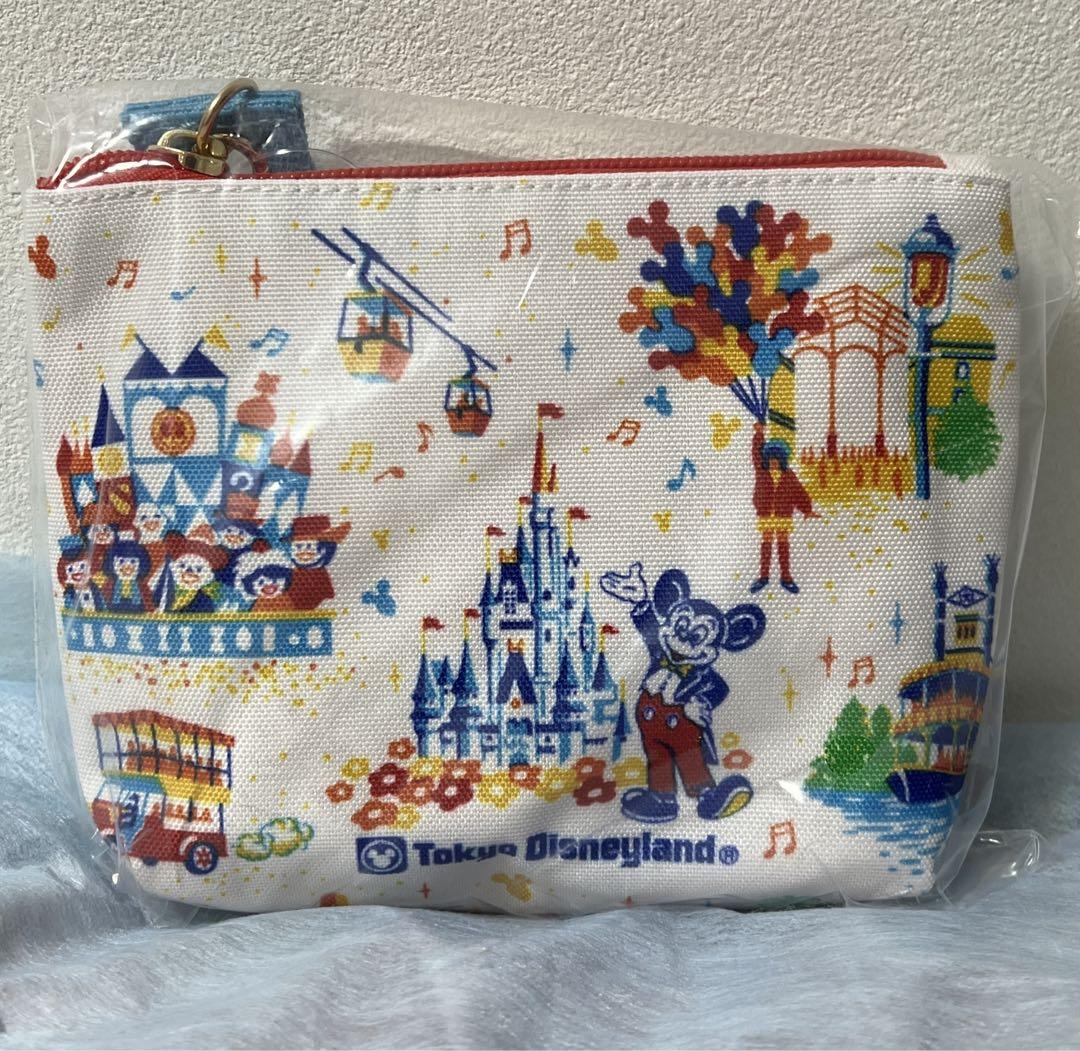 ディズニーランド 紙袋デザイン make your favorite ポーチ