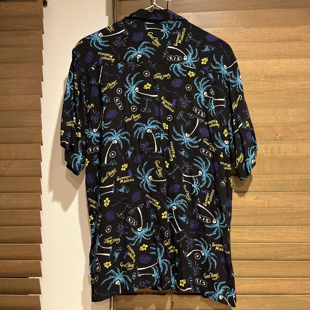 カーハート　アロハシャツ　メンズ　M 柄シャツ