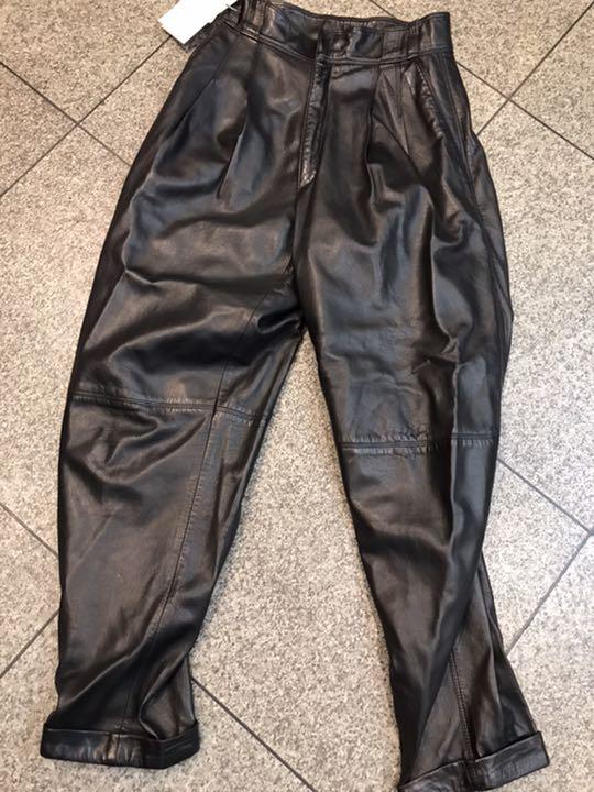 ジャンニヴェルサーチ 最高品質 レザーパンツ オーダー品 カーフレザーパンツ46