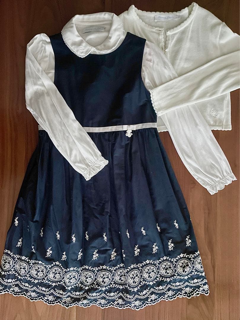 タルティーヌエショコラ フォーマル3点セット130cm Tartine et Chocolat