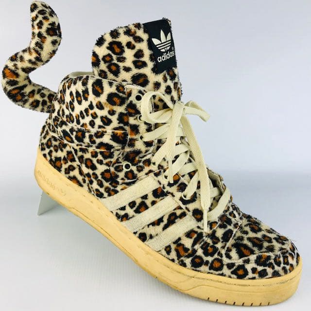 良品☆アディダス×ジェレミースコット・しっぼ付 スニーカー(28.5