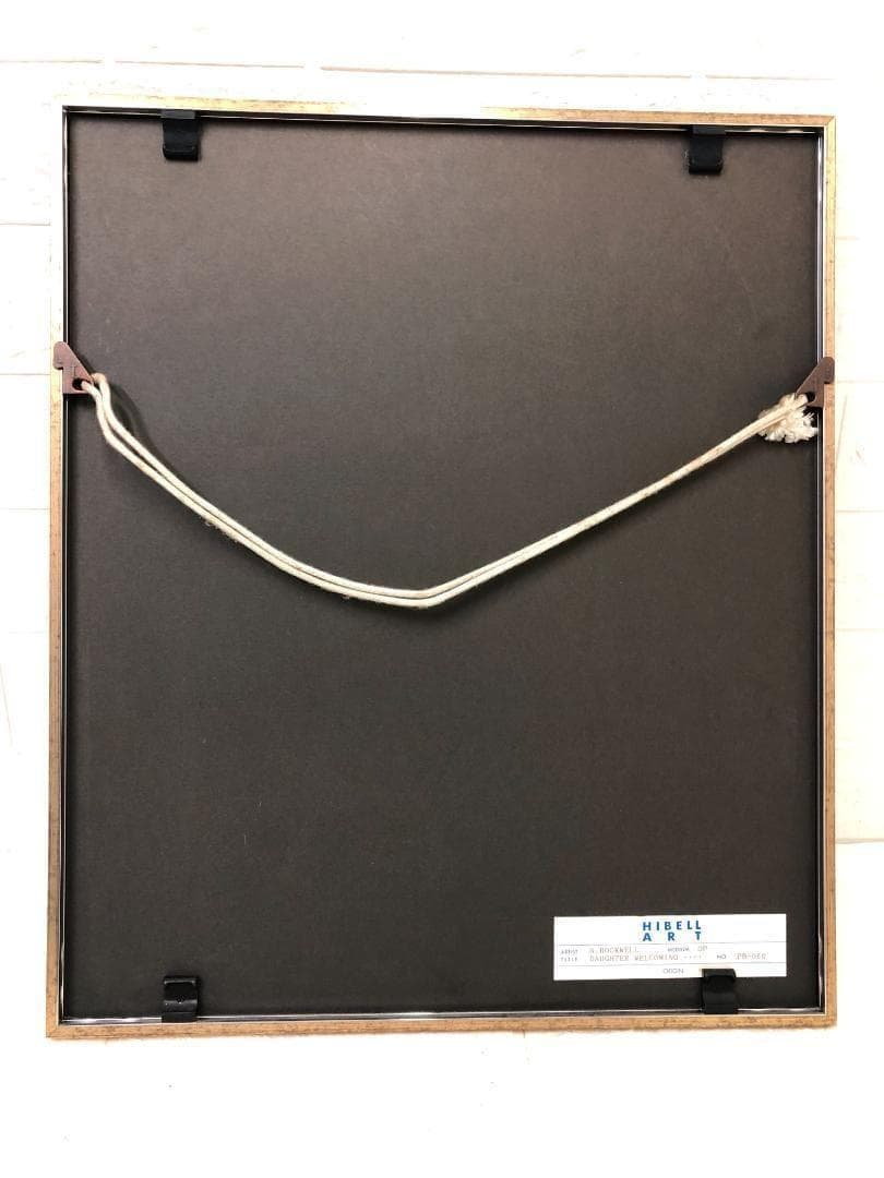 「真作」ノーマン・ロックウェル ドローイング リトグラフ【おかえりなさい】 「真作」ノーマン・ロックウェル ドローイング リトグラフ【おかえりなさい】