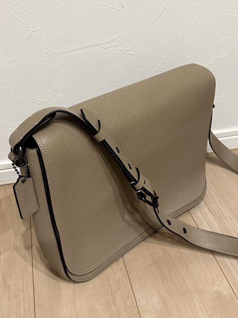 COACH - 【美品】コーチ ショルダーバッグ レザー シボ革