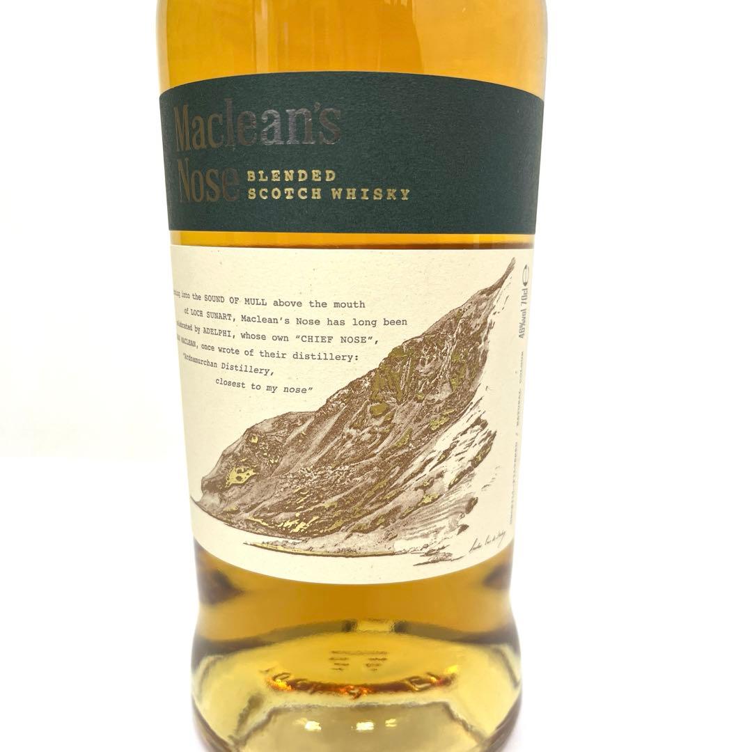 【未開栓】マクリーンズノーズ ブレンデッドスコッチウイスキー 【未開栓】マクリーンズノーズ ブレンデッドスコッチウイスキー