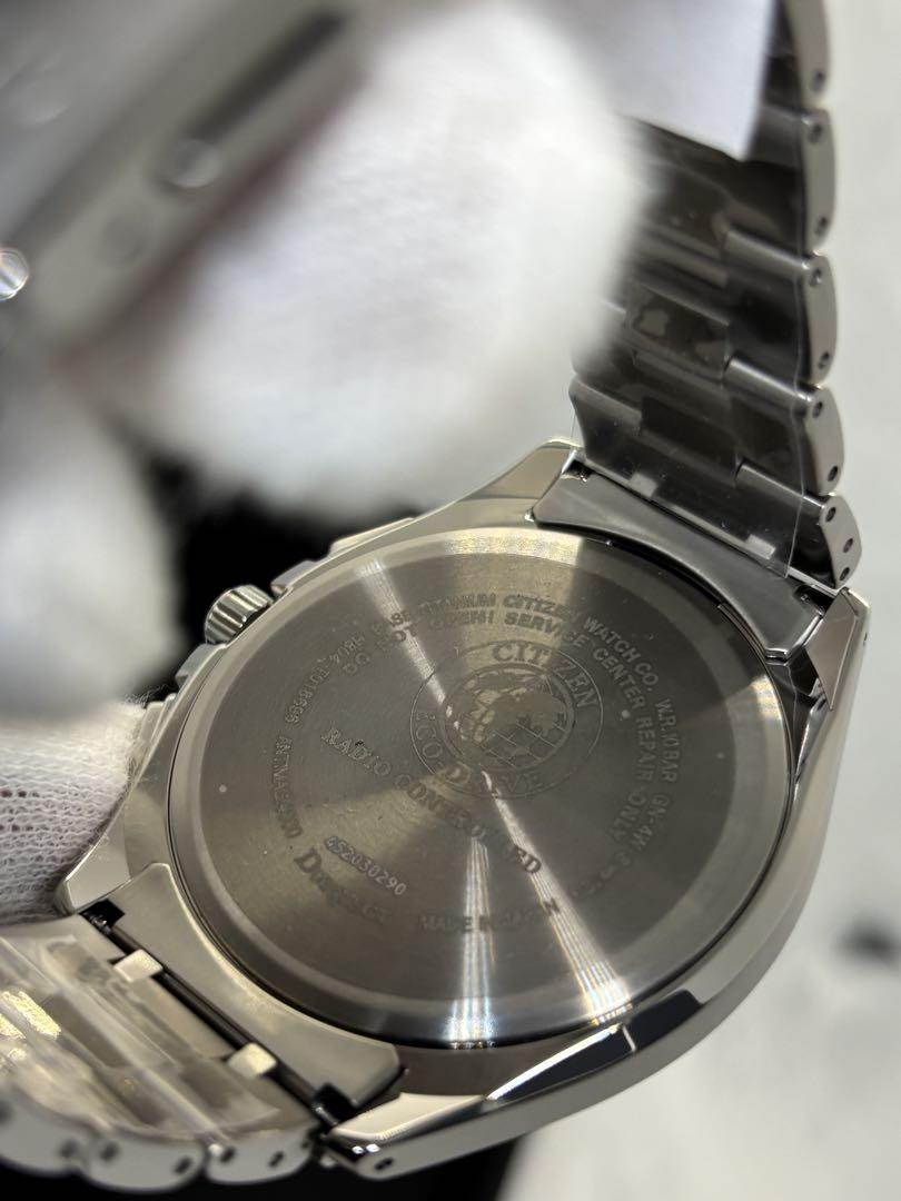 未使用極美品 CITIZEN アテッサエコドライブH804-T018696 電波
