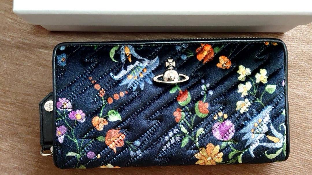 年末のプロモーション特価！ 新品 Vivienne 花柄coventry 日本未発売 財布 Westwood 小物