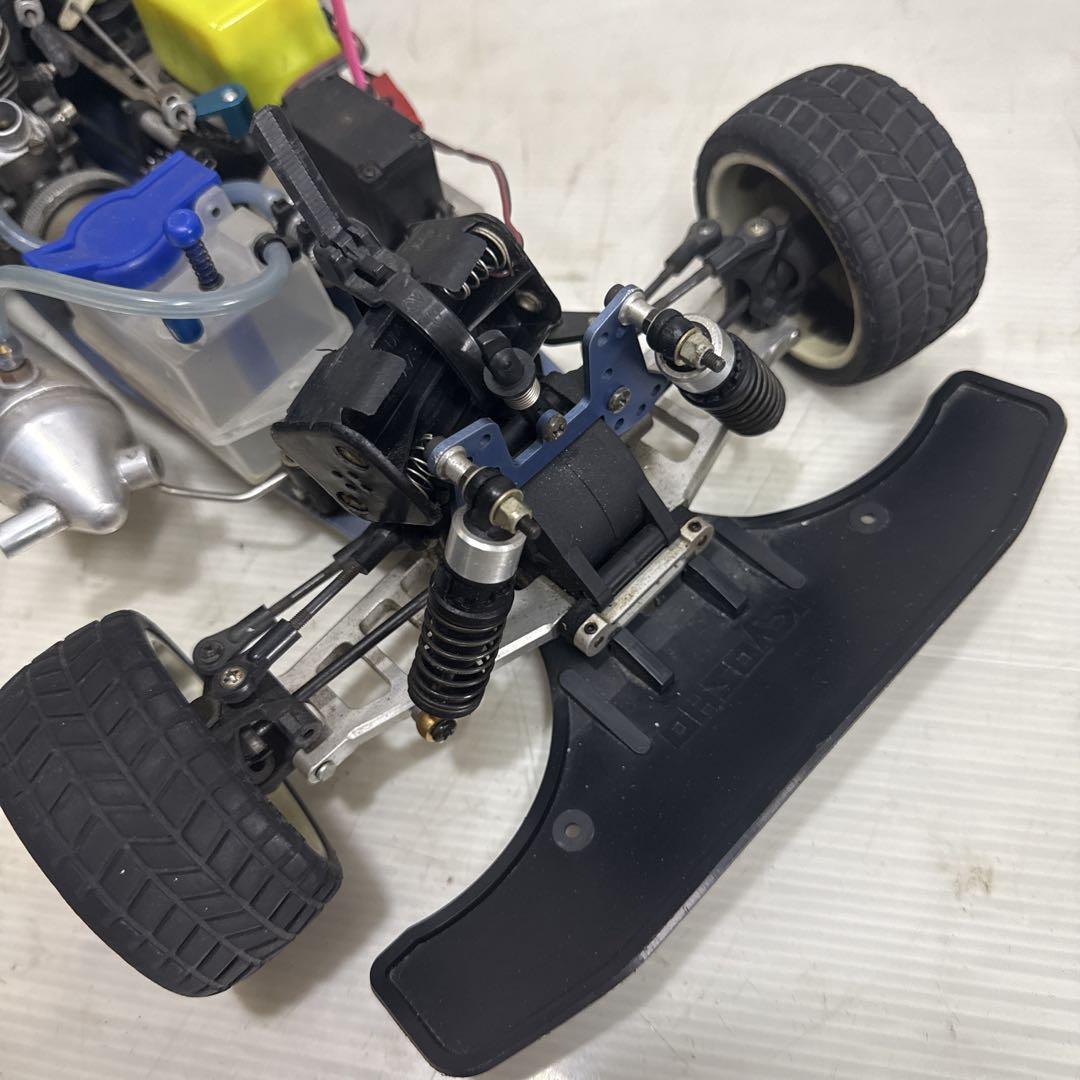 京商　ラジコンカー エンジン　ジャンク KYOSHO 京商 ラジコン エンジンカー 現状 ジャンク - メルカリ