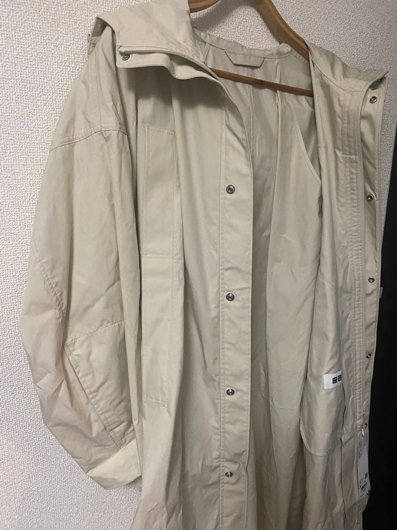 【新品】ユーティリティフーデッドコート ユニクロU Mサイズ