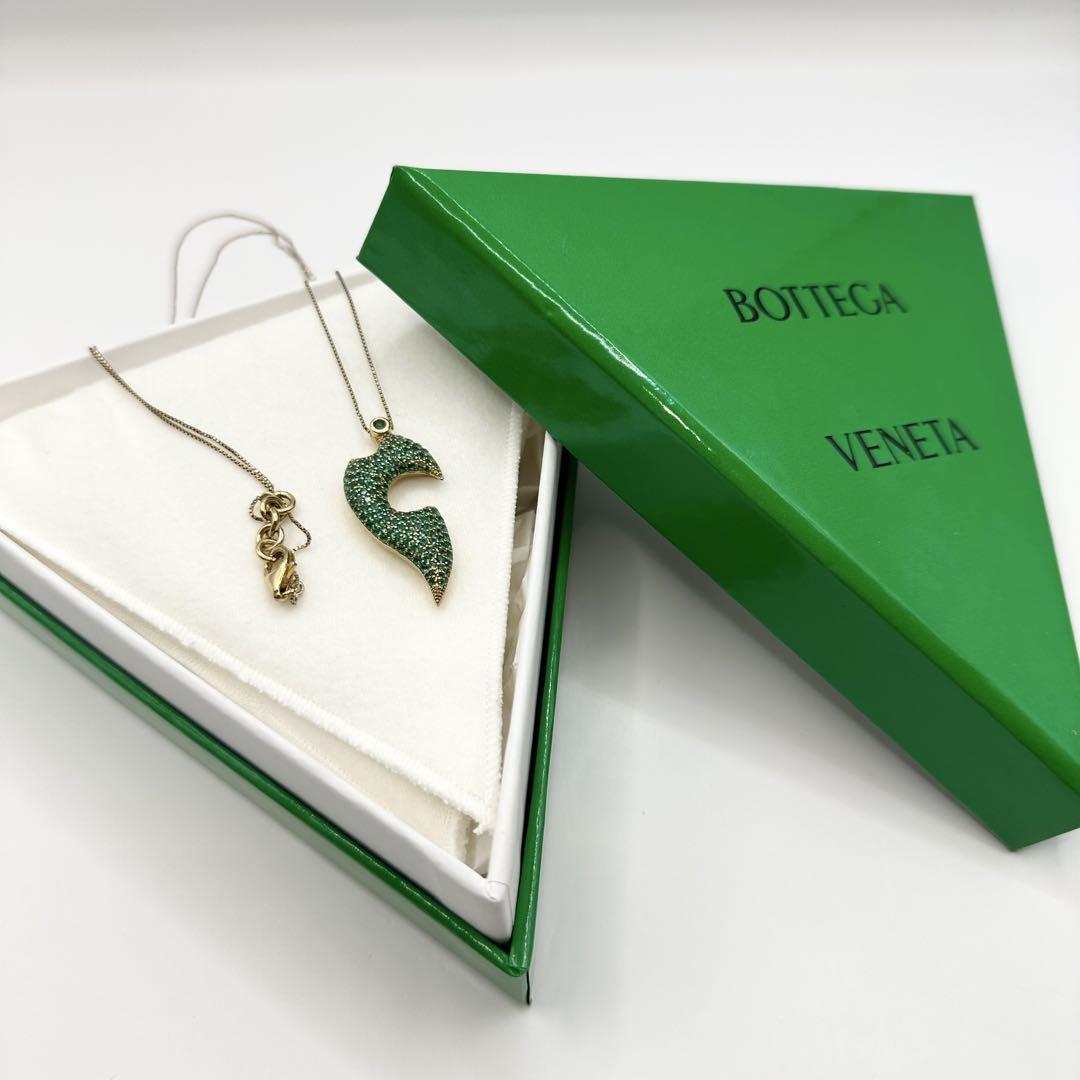 【新品未使用】BOTTEGA VENETA ゴールドネックレス ペンダント
