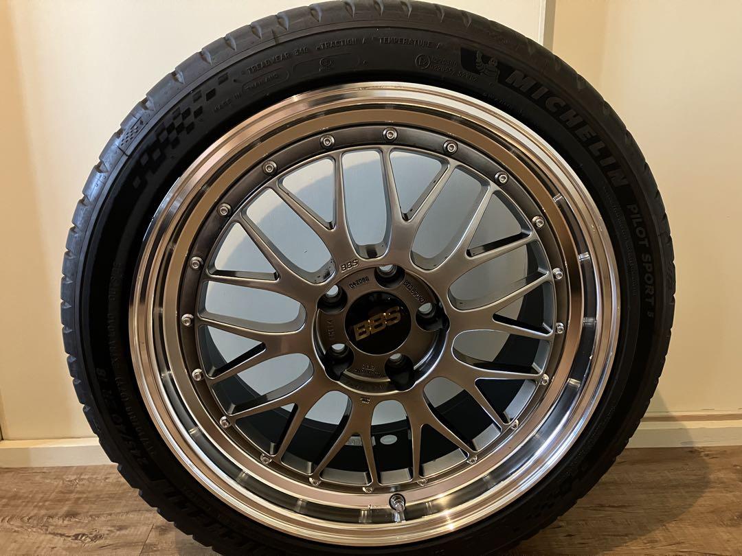 BBS LM18インチ ホイールセット ミシュランタイヤ付き