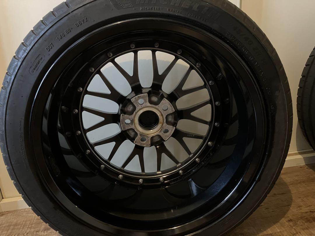 BBS LM18インチ ホイールセット ミシュランタイヤ付き