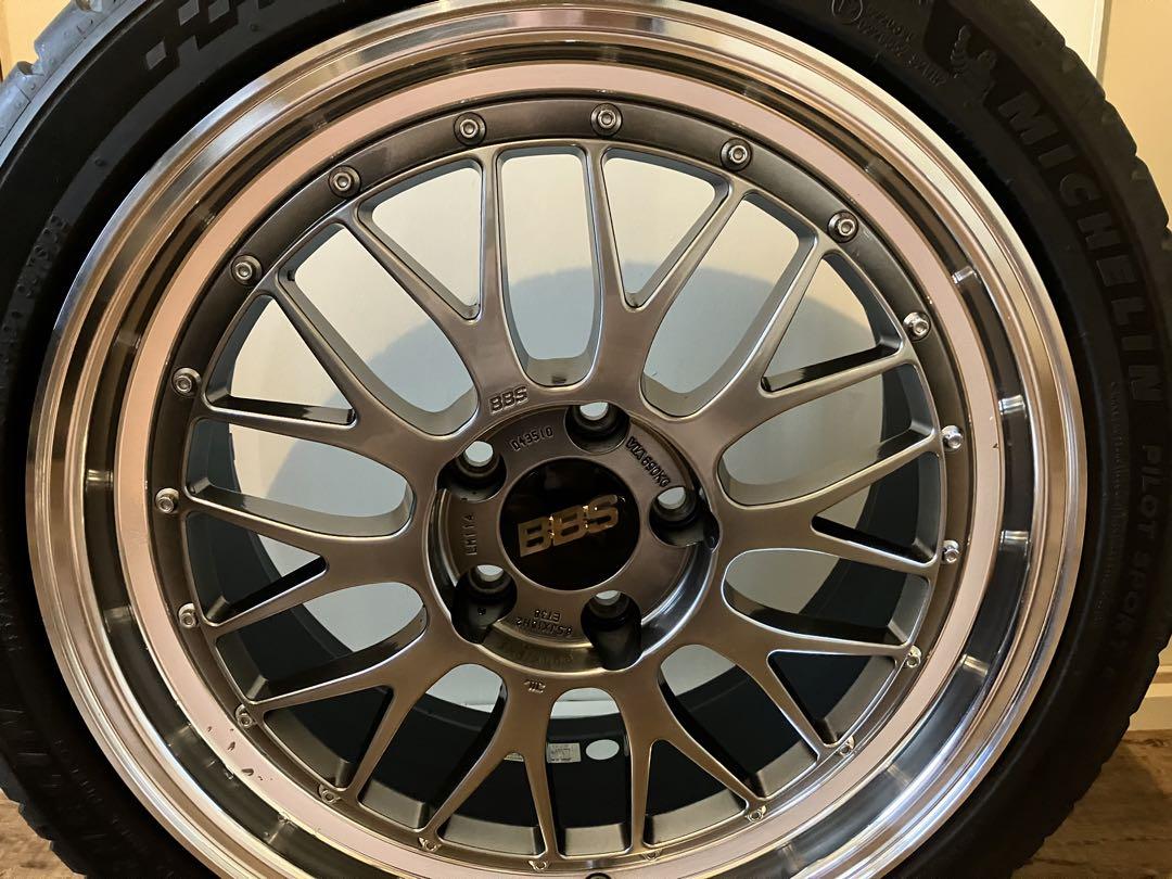 BBS LM18インチ ホイールセット ミシュランタイヤ付き