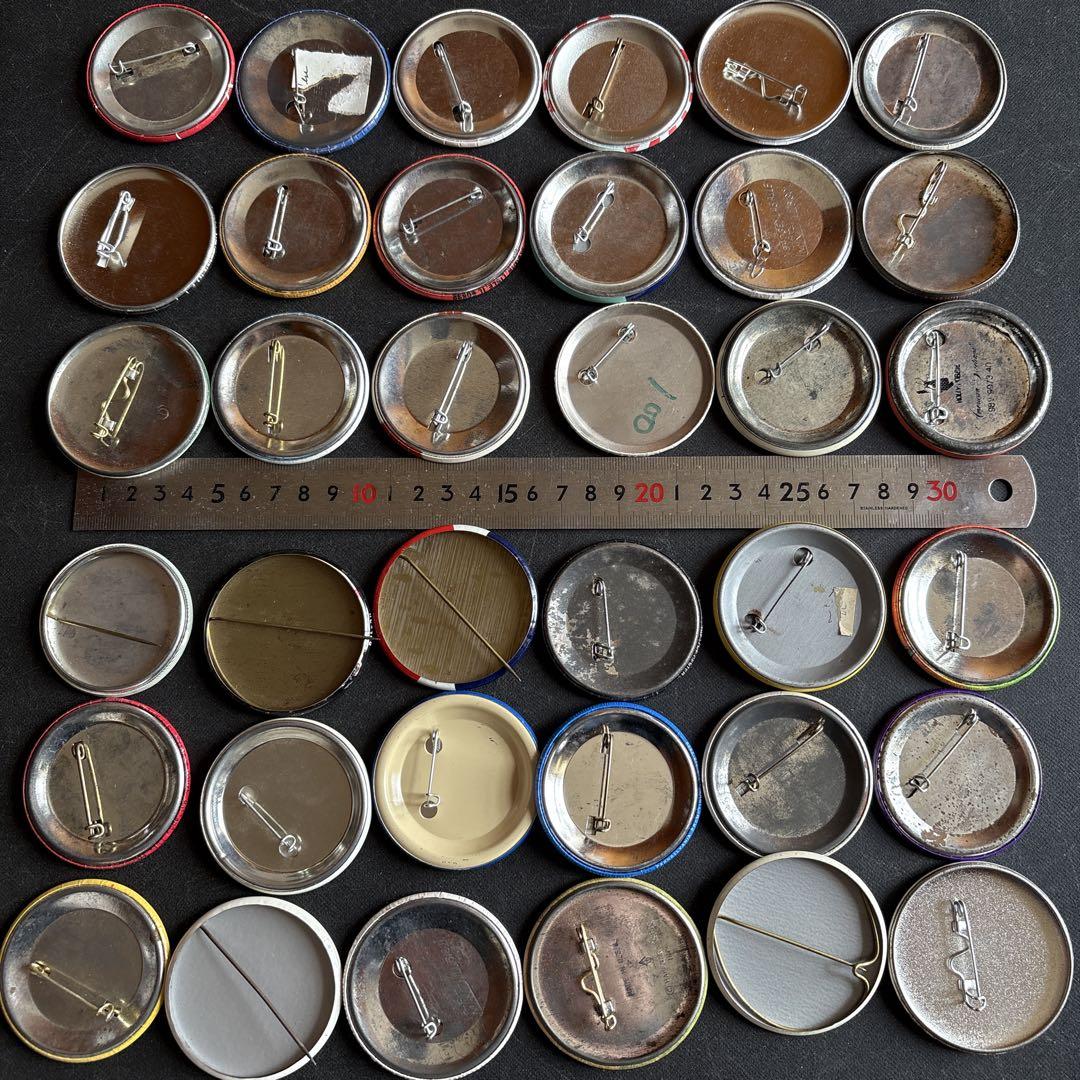 US VINTAGE ／ JUNK缶バッジ100個
