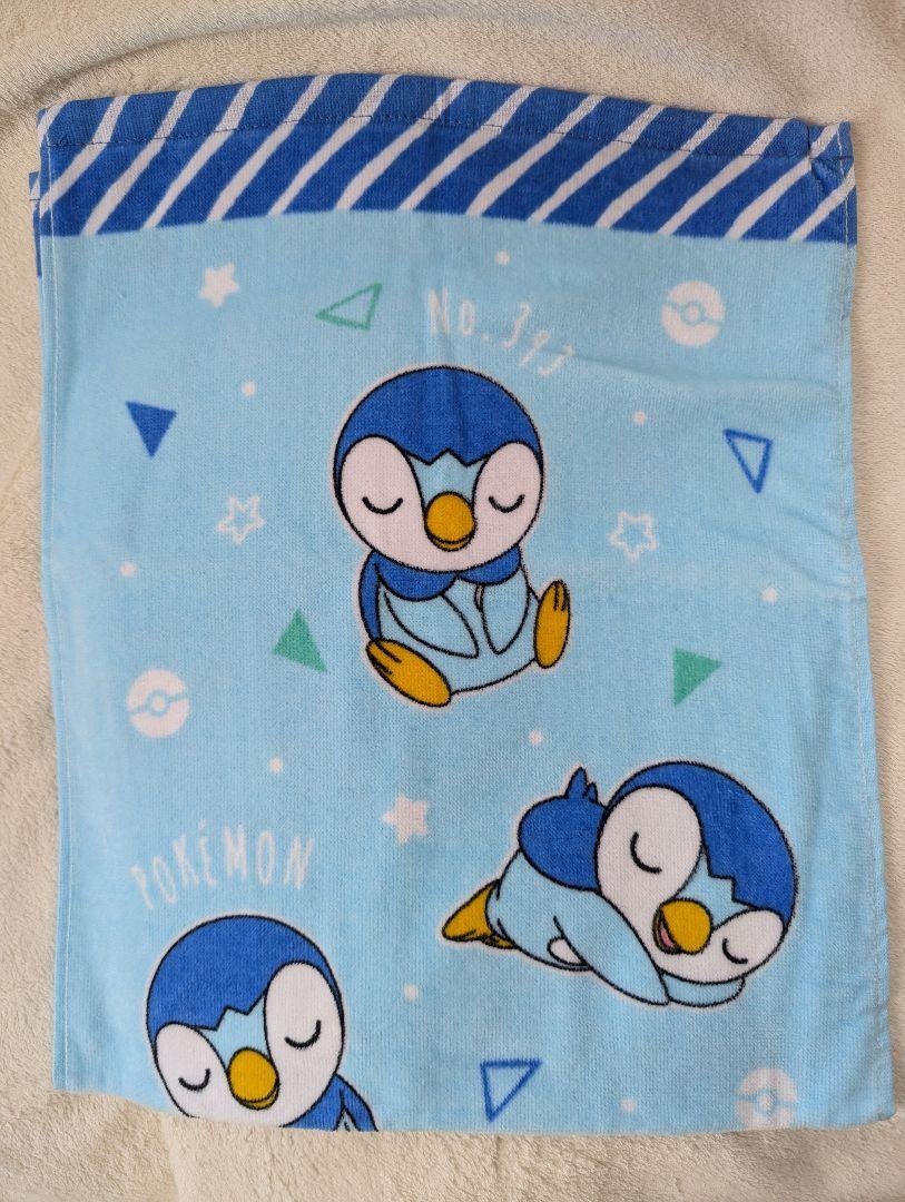 ポッチャマ　タオル シネマコレクション cinemacollection ポケットモンスター バス