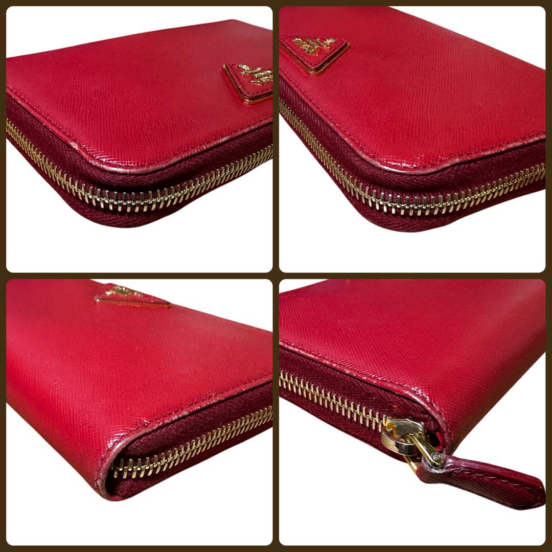 楽天市場】【10%OFF】 プラダ 長財布 フラップ ロングウォレット