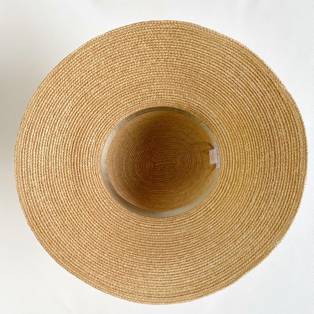 新品　保存箱　タグ付き　12㎝　HELEN KAMINSKI 麦わら帽子