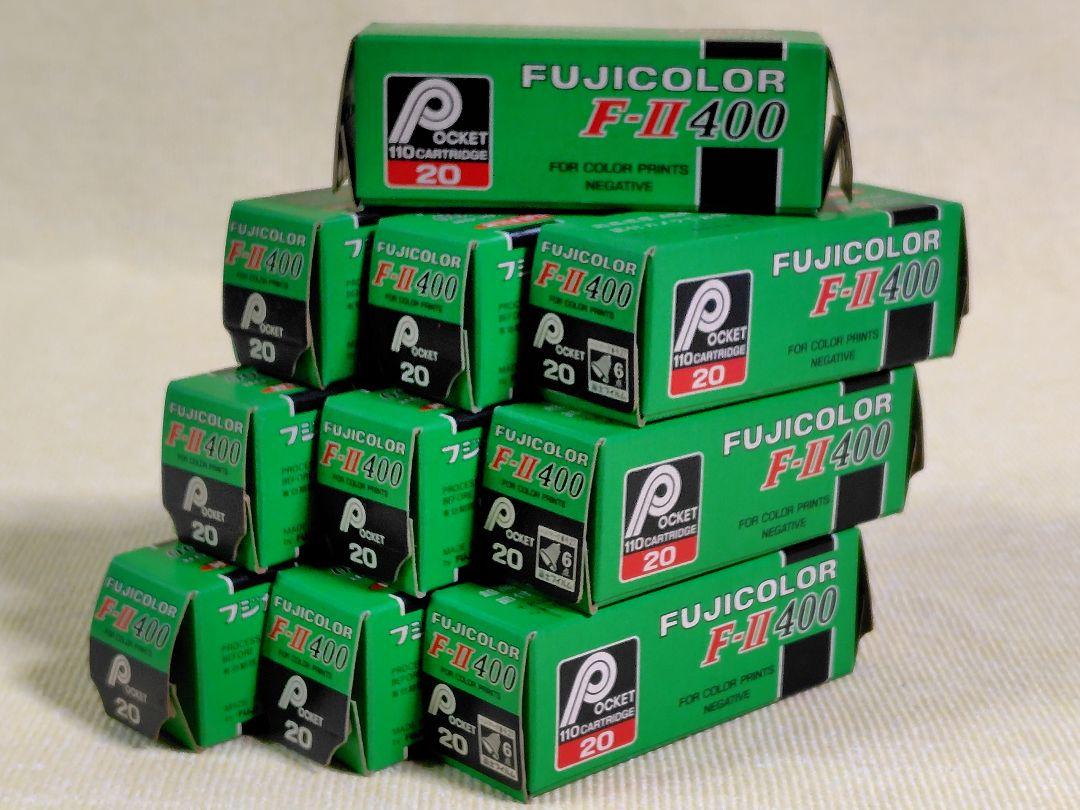 昭和レトロ フジカラー F-IIポケット フィルム 陳列ケース フィルム13本