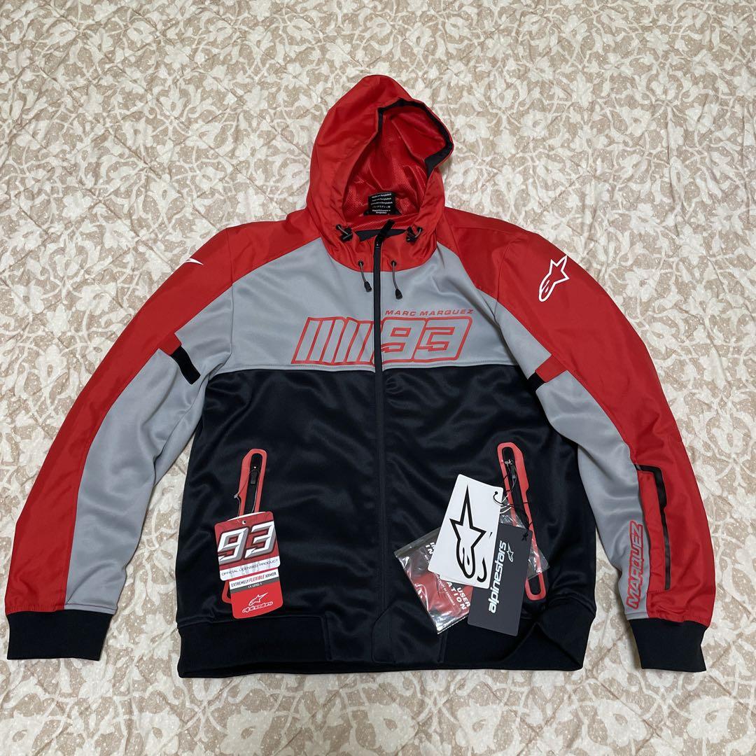 alpinestars スポーツジャケット 黒/赤 alpinestars ジャケット 黒/赤アルパインスターズ