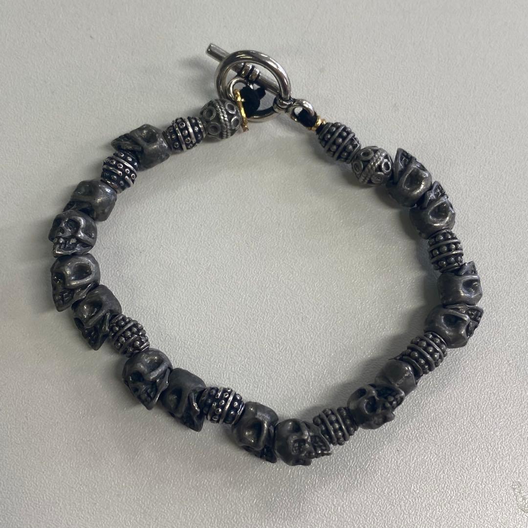 ネクロマンス スカルブレスレット XJAPAN hide着用 hide愛用! ネクロマンス スカルブレスレット XJAPAN hide着用 hide愛用!