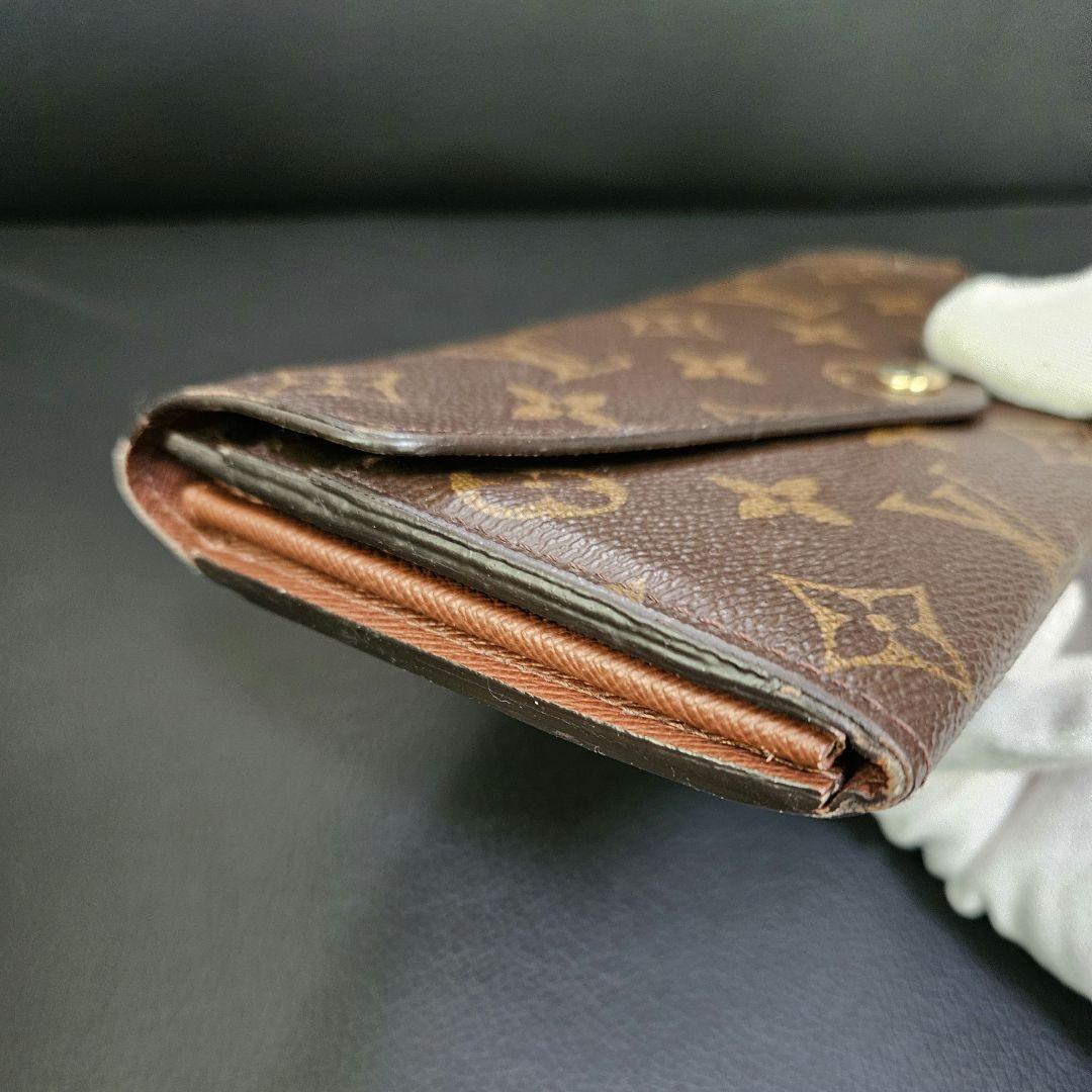【良古】ルイ・ヴィトン モノグラム ポルトフォイユ サラ 二つ折り長財布