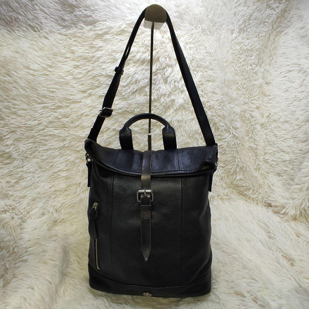 【美品】カルクル 3way レザーバッグ キャメル シボ革 表参道 ロゴ刻印 黒 美品】カルクル 3way レザーバッグ キャメル シボ革 表参道 ロゴ
