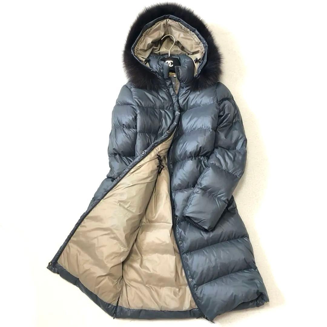 極美品 デュベティカ ダウンコート デネブ 3WAY フォックスファー