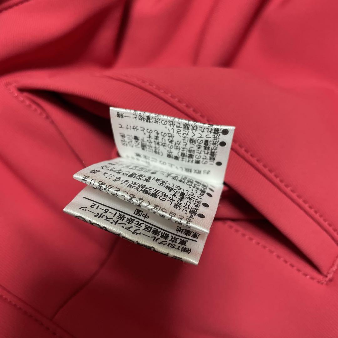 極美品PEALY GATESマスターバニー レディース 裏起毛パンツ赤 サイズ0
