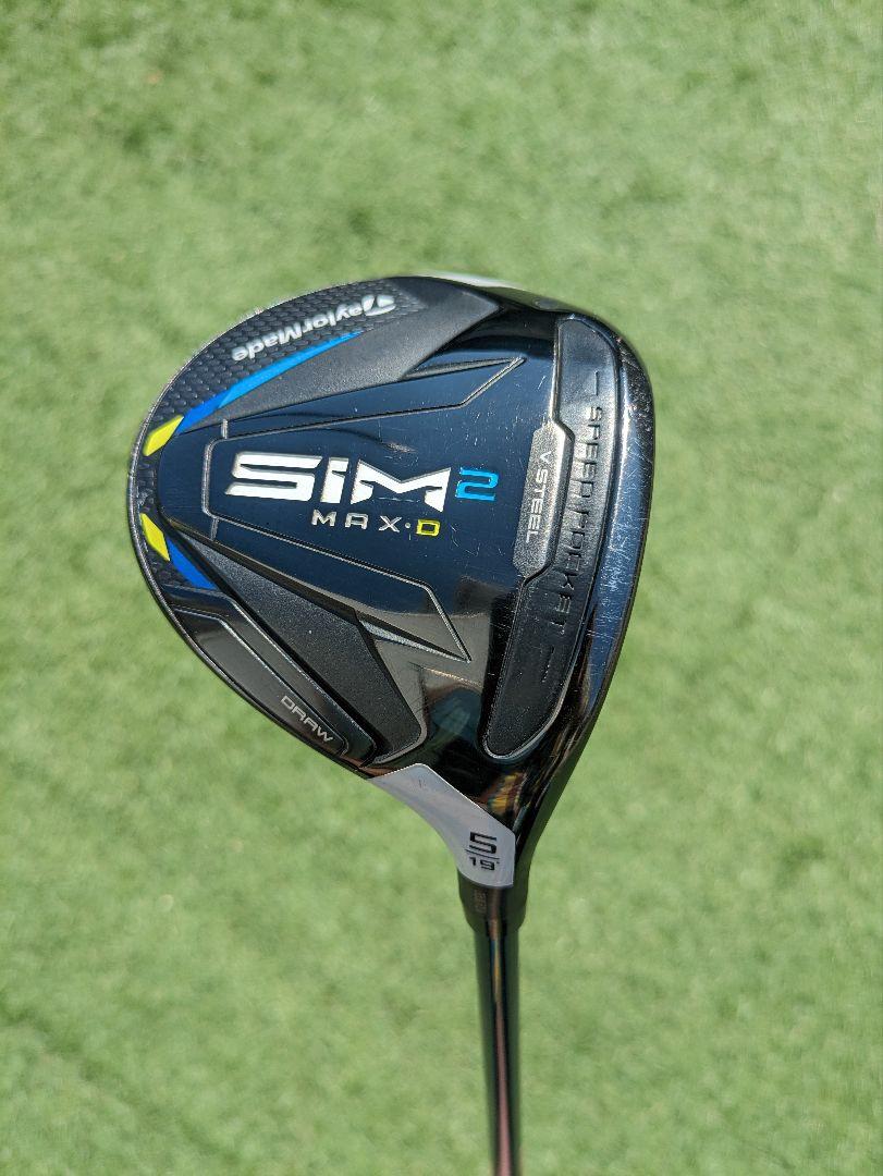Taylormade SiM2 MAX D 5番 19° FLEX SR 右利き