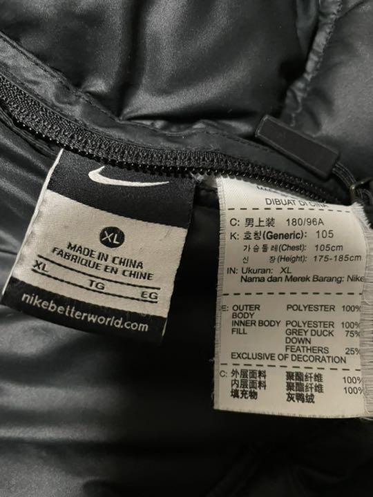 れなし 希少 ダウン ジャケット リバーシブル ITNiz-m13959660021 NIKE ナイキ なムード
