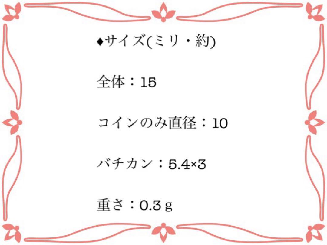 K18 コイン Mサイズ ネックレストップ 18K エリザベス 刻印あり