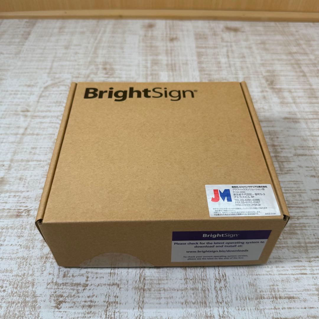 brightsign LS424 サイネージプレーヤー 箱付き 付属品あり brightsign LS424 サイネージプレーヤー 箱付き 付属品あり