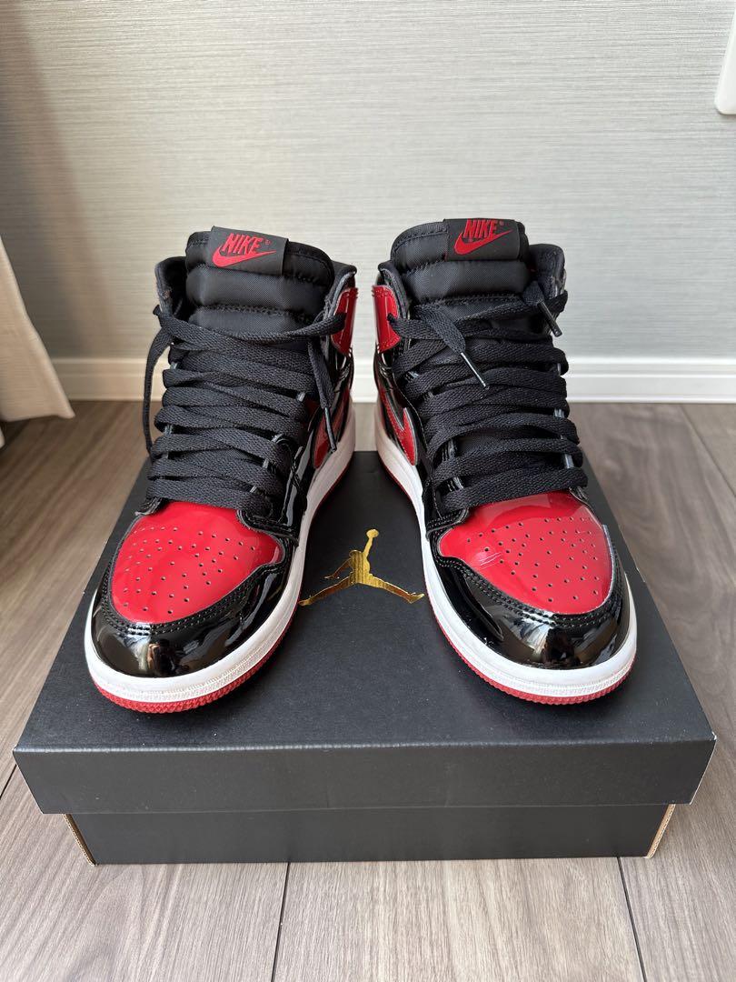 スニーカー Nike PS Air Jordan 1 High OG Patent Bred