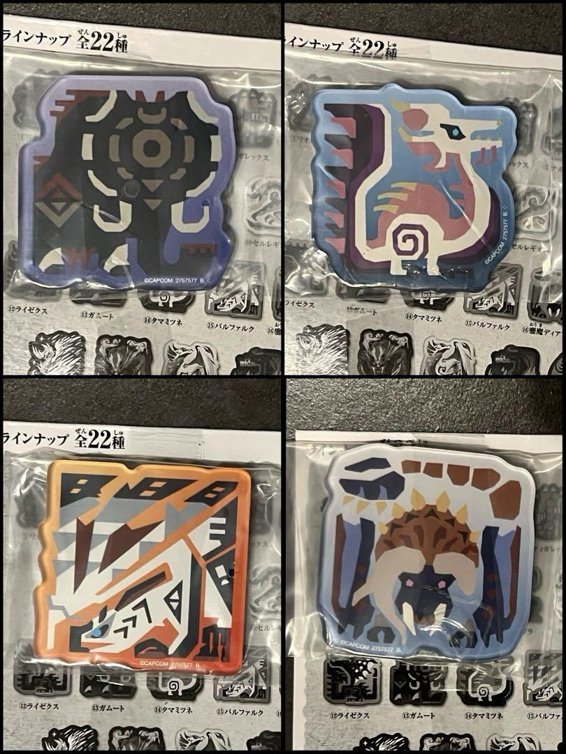 モンスターハンター モンハン マグネット マグネッツ コンプリート セット