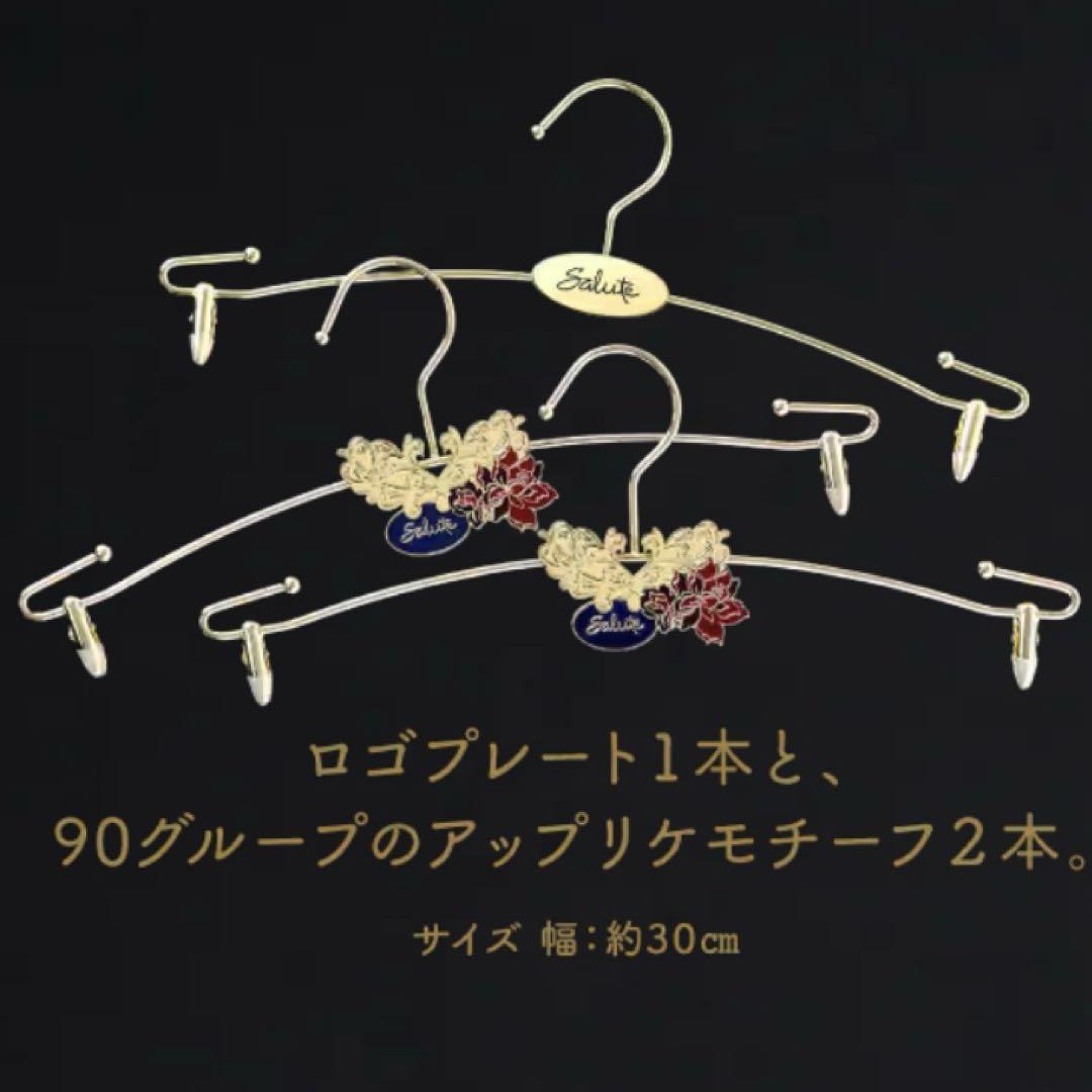 サルート ノベルティ 90G/19G ランジェリーハンガー&19G ステッカー サルート ノベルティ 90G/19G ランジェリーハンガー&19G
