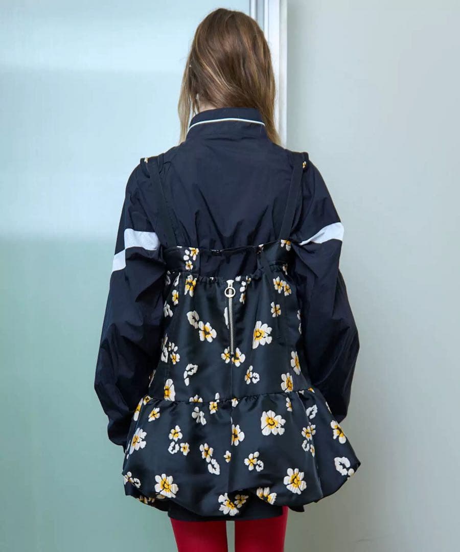 MAISON SPECIAL Jacquard Balloon Tunic MAISON SPECIAL Jacquard Balloon Tunic