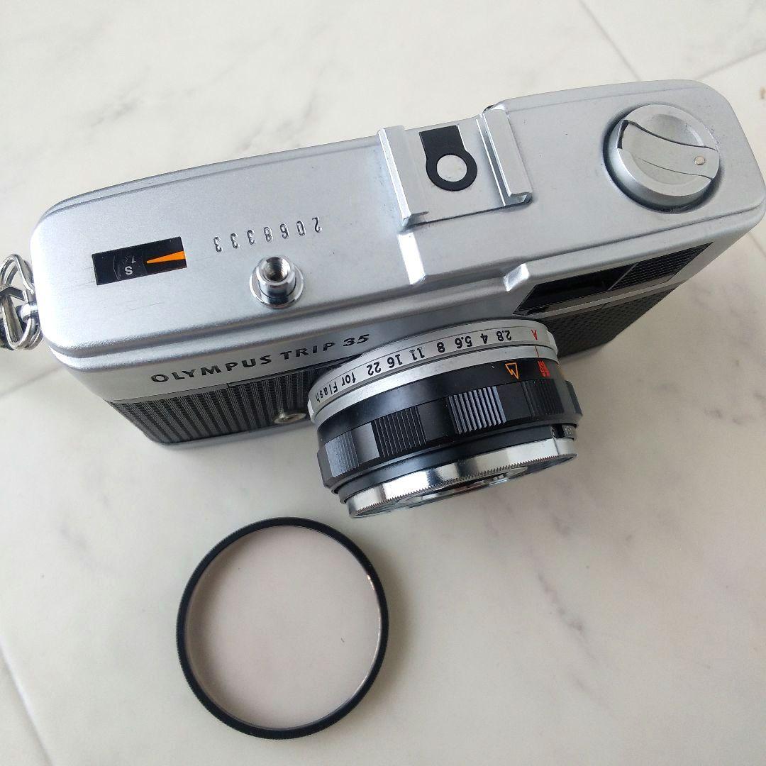 日/祝も発送 旅行のお供に OLYMPUS TRIP 35 動作確認 赤ベロOK モルト
