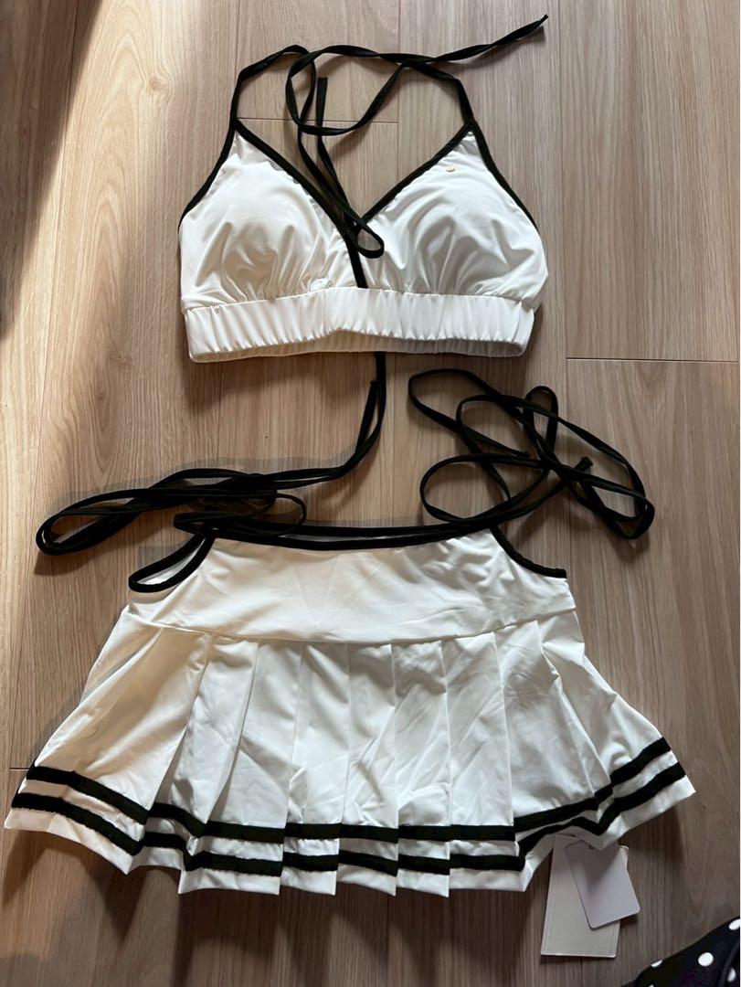 新品未使用】可愛い♡Coco pleats swimwear♡andmary - メルカリ