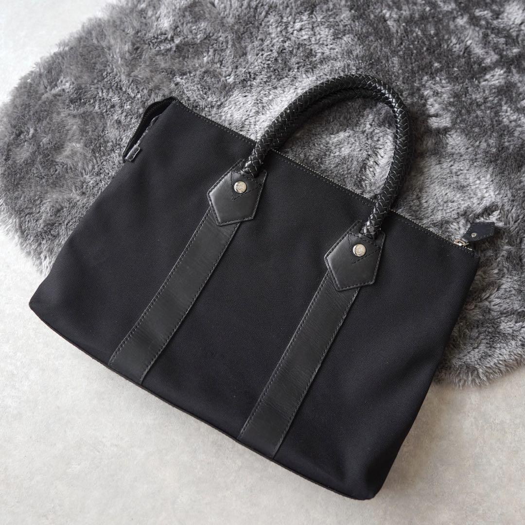 美品　ヴィヴィアンウエストウッド　トートバッグ　ハンドバッグ　レザー　キャンバス