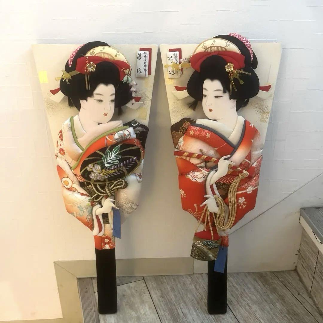 美品羽子板飾り 押絵羽子板 お正月正月