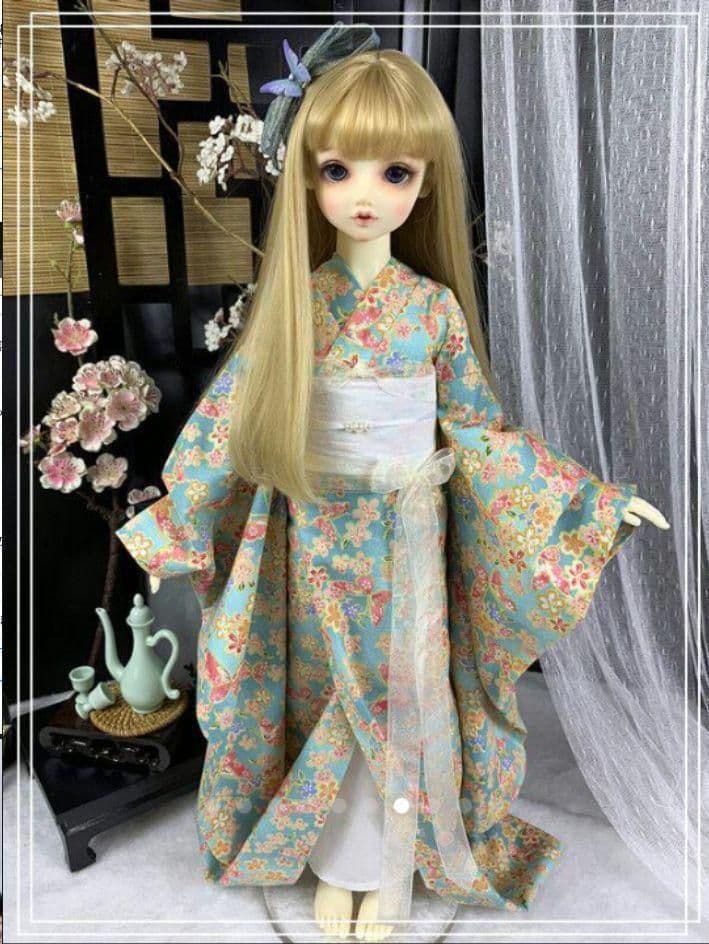 G03 BJD 1/3 ドール 衣装 人形服 和服 7点セット ハンドメイド